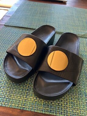 Tory Burch Patos Slide Sandals Size 8